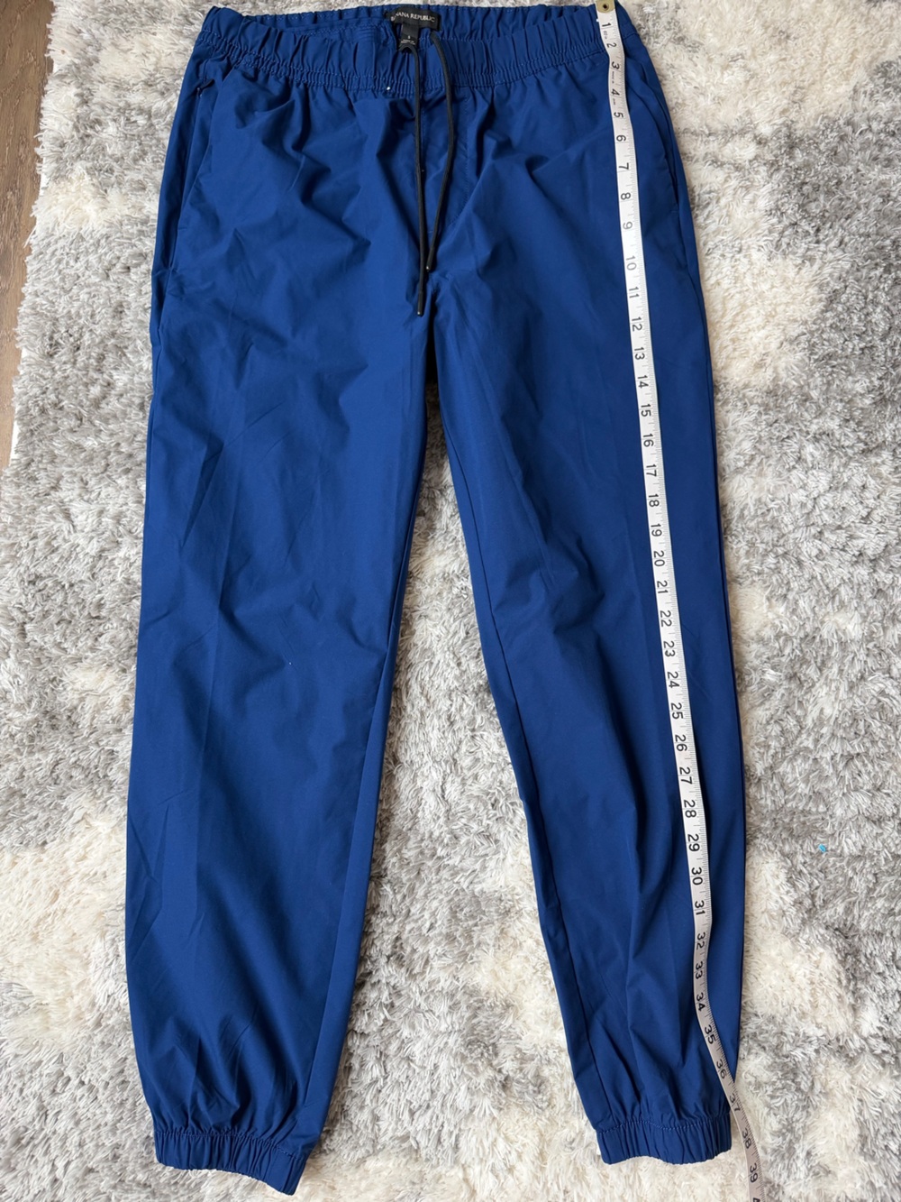 Banana Republic Men's Royal Blue Jogger Pants